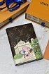 Кожаная обложка для паспорта Louis Vuitton Premium 10x14x2.5 см
