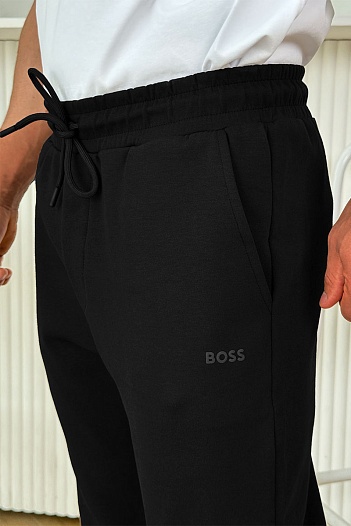 Спортивные штаны чёрного цвета Hugo Boss   