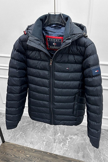 Мужская тёмно-синяя куртка Tommy Hilfiger   