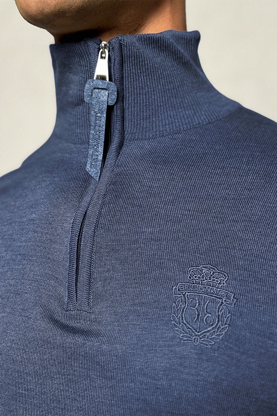 Мужская кофта Billionaire zip-up - Indigo