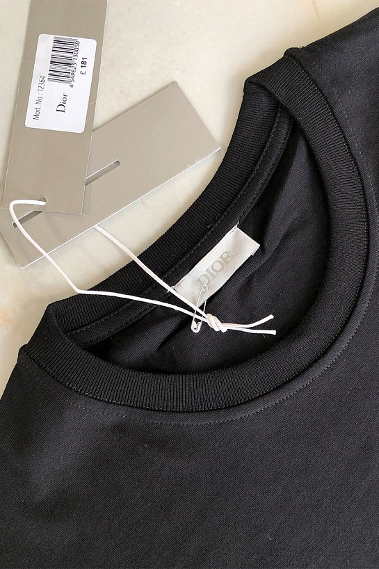 Чёрная мужская футболка Dior