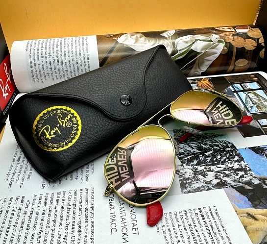 Солнцезащитные очки Ray-Ban Aviator Large Metal