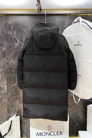 Мужская чёрная парка Moncler Templon   