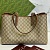 Кожаная сумка Gucci GG Emblem premium 38x25x15 см