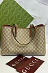Кожаная сумка Gucci GG Emblem premium 38x25x15 см