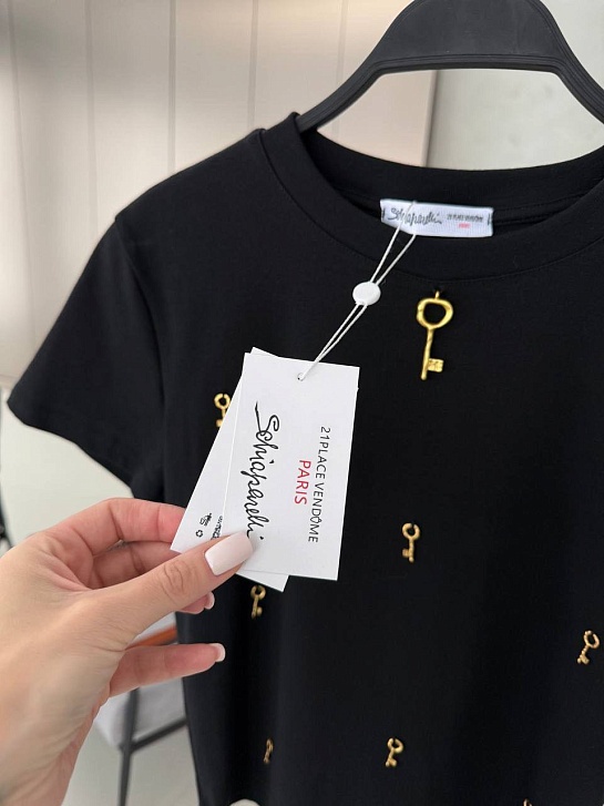 Женская футболка Schiaparelli premium - Black