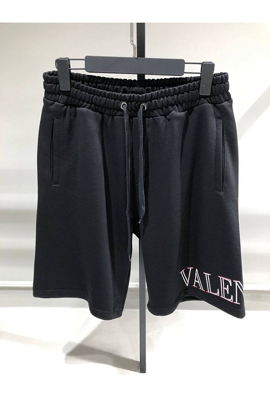 Мужские чёрные шорты Valentino