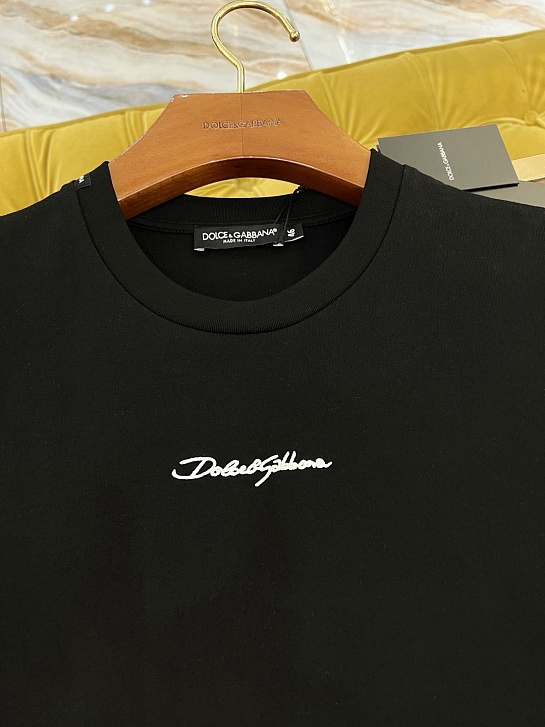 Мужская футболка Dolce & Gabbana Premium - Black
