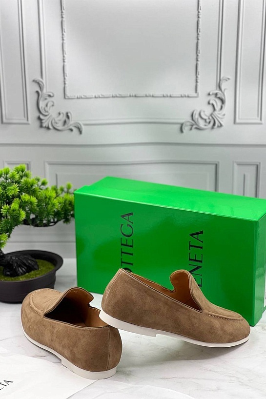 Мужские замшевые лоферы Bottega Veneta