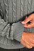 Мужской свитер Polo Ralph Lauren cable-knit - Grey