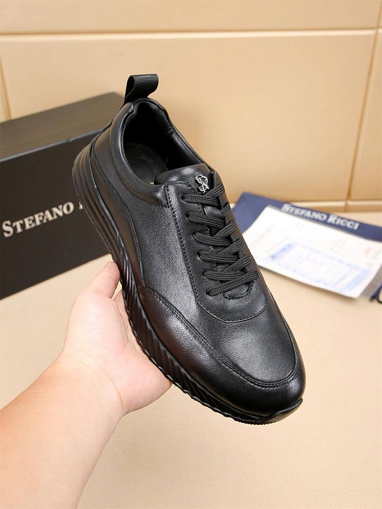 Мужские кожаные кроссовки Stefano Ricci