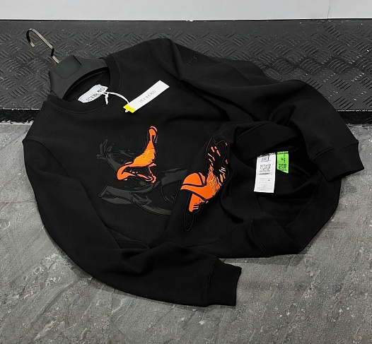 Мужской свитшот Iceberg "Daffy Duck" - Black   