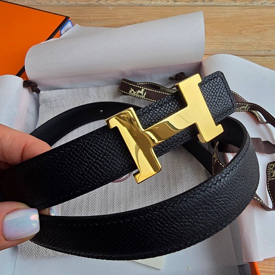 Кожаный ремень Hermes