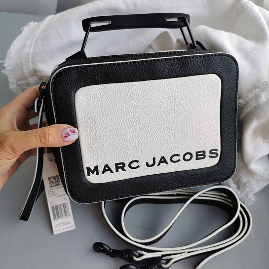 Женская сумка Marc Jacobs  The Colorblocked Mini Box 20x15 см