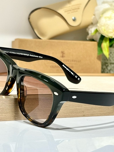 Солнцезащитные очки Brunello Cucinelli x Oliver Peoples Maysen   