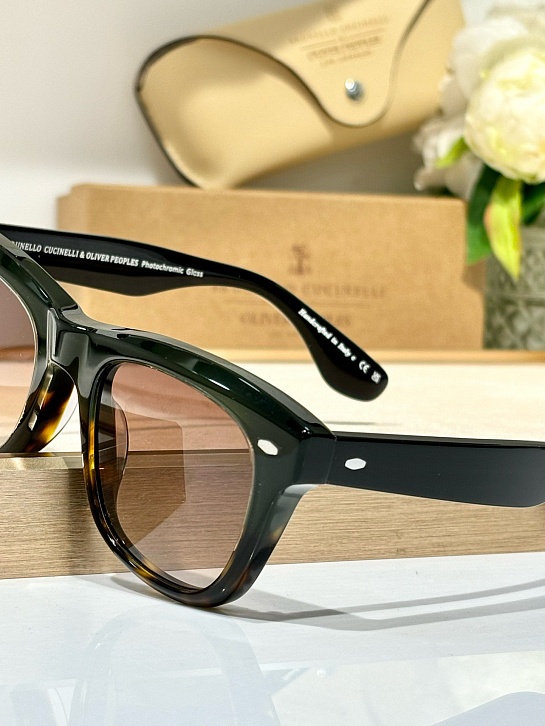 Солнцезащитные очки Brunello Cucinelli x Oliver Peoples Maysen