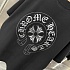 Чёрная оверсайз футболка Chrome Hearts Premium