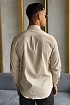 Мужская бежевая рубашка Etro Pegasus logo
