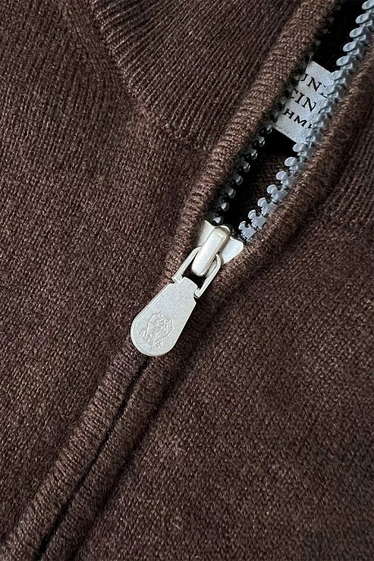 Кашемировый свитер Brunello Cucinelli Premium - Brown