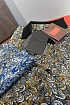 Мужское чёрное поло Etro с узором пейсли