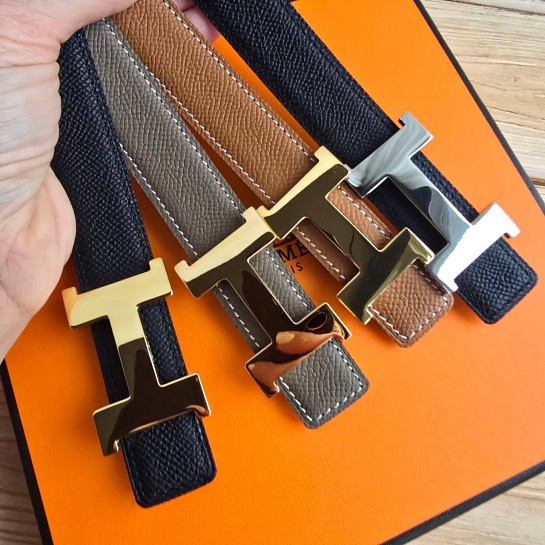 Кожаный ремень Hermes