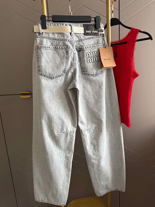 Женские прямые джинсы MIU MIU premium