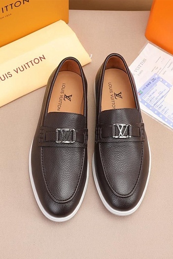 Мужские кожаные лоферы Louis Vuitton Estate   