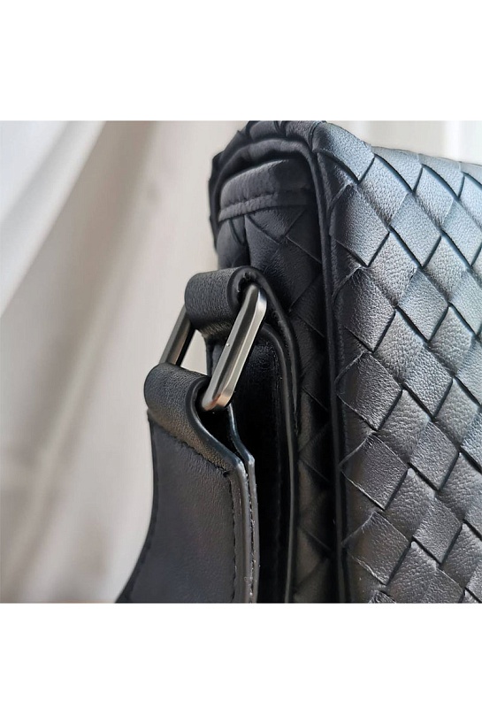 Кожаная сумка Bottega Veneta Intrecciato 27x24 см