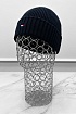 Шапка тёмно-синего цвета Tommy Hilfiger Pima