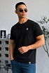 Мужская чёрная футболка Hugo Boss