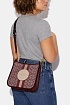 Женская сумка Coach Dempsey File Bagwith Stripe And Coach Patch 25x25 см (3 расцветки)