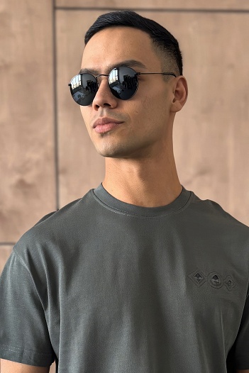 Солнцезащитные очки Ray-Ban Round Metal - Black   