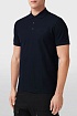 Мужское поло Burberry Oak Leaf Crest - Navy