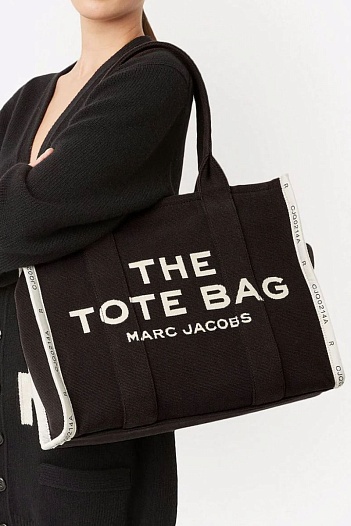 Женская сумка-тоут Marc Jacobs 40x32 см - Black   