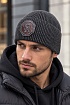 Шапка Stefano Ricci logo-embroidered - Dark Grey