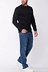 Свитшот чёрного цвета Hugo Boss Westart logo-patch