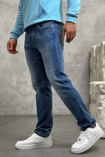 Мужские синие джинсы Brunello Cucinelli Premium   