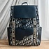 Рюкзак Dior Oblique Jacquard 42x30 см - White