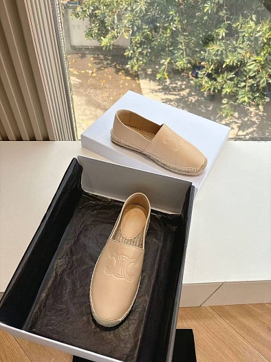 Женские эспадрильи Celine Premium - Beige   