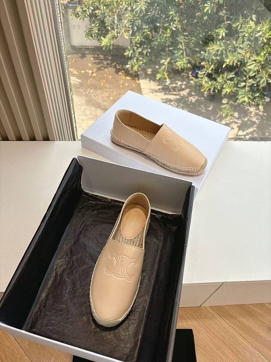 Женские эспадрильи Celine Premium - Beige