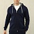 Кофта на молнии Brunello Cucinelli Premium - Navy