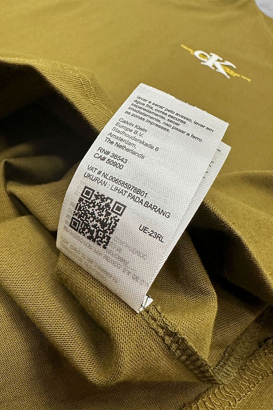 Мужская зелёная футболка Calvin Klein Urban Graphic