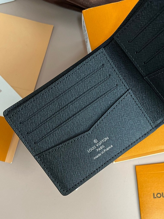 Кожаный кошелёк Louis Vuitton Slender Premium 11x8.5x1 см