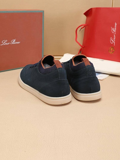 Мужские кроссовки Loro Piana Soho Walk - Navy   