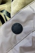 Парка бежевого цвета Stone Island compass-patch