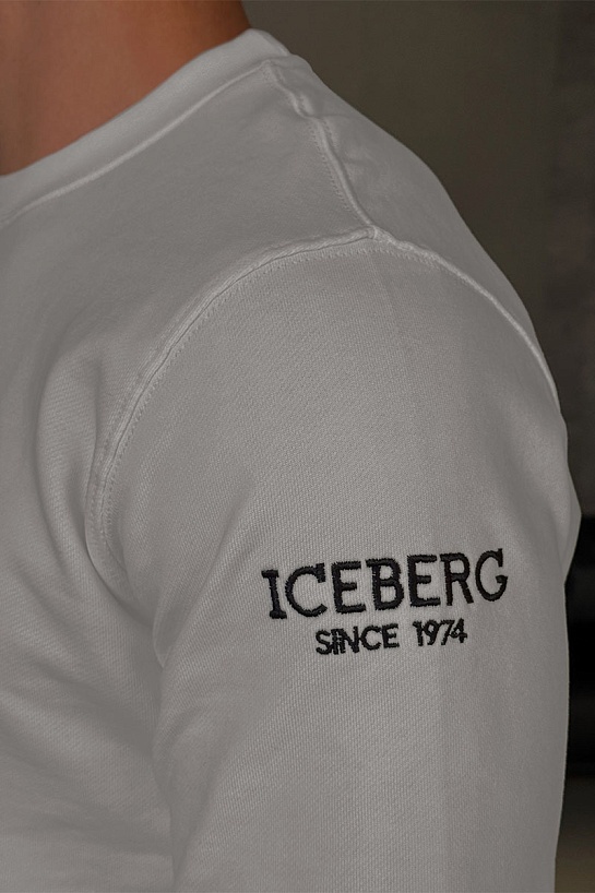 Мужской свитшот Iceberg "Daffy Duck" - Grey