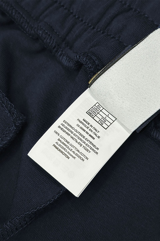 Тёмно-синие спортивные штаны Paul & Shark logo-patch