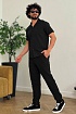 Мужская чёрная рубашка Polo Ralph Lauren