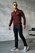 Мужская кофта Billionaire zip-up - Burgundy
