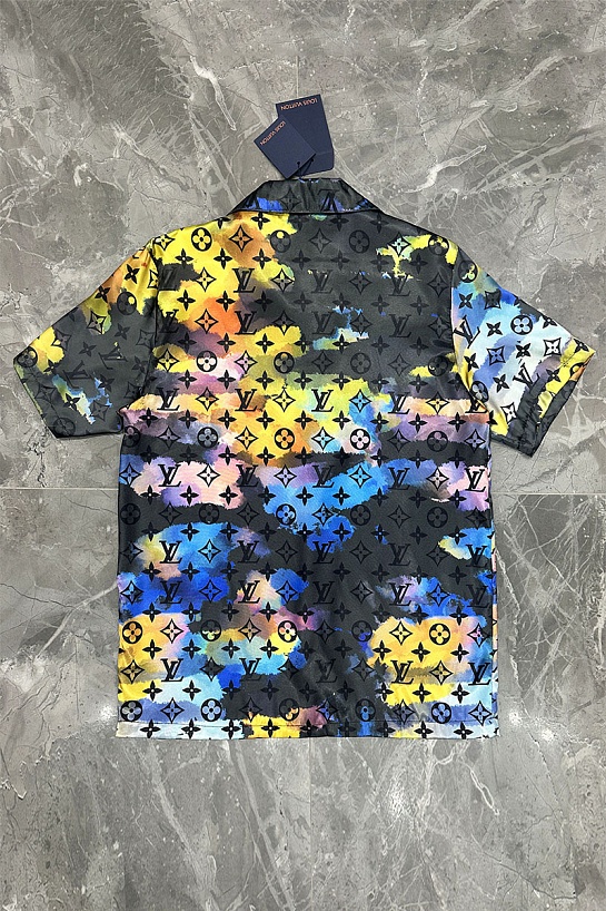 Мужская рубашка Louis Vuitton Monogram Watercolor